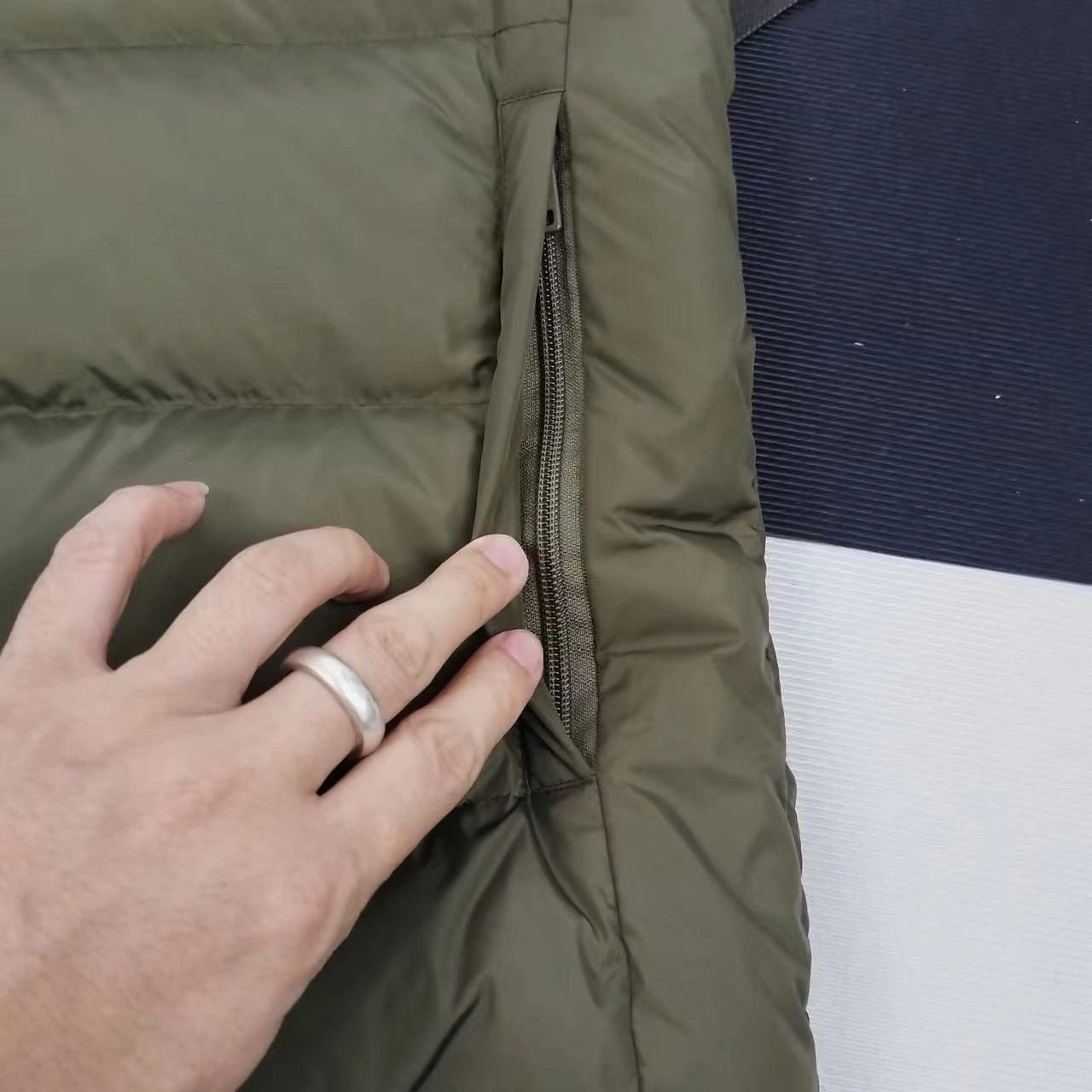 wg.luxury- Pr141 Down jacket white goose down 2colour item:E-F431J2517-2